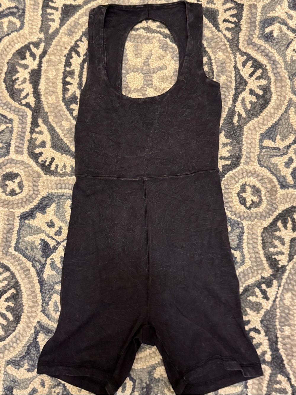 Black Women's Sleeveless Bodysuit Romper